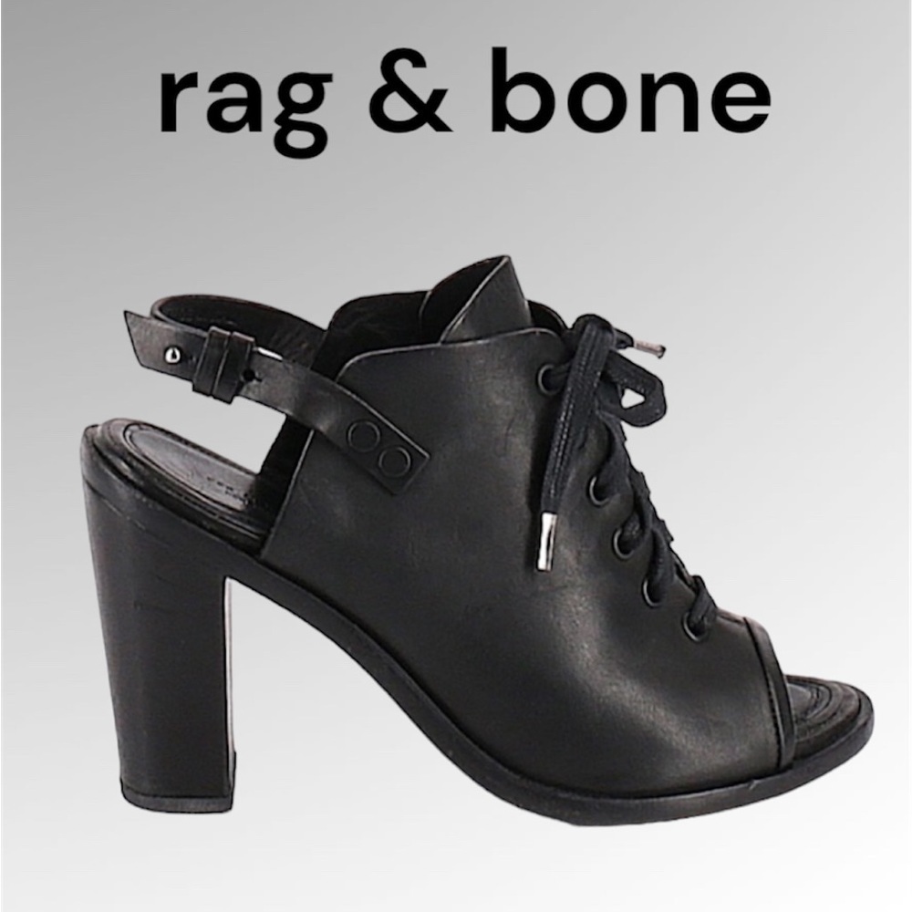 Rag & bone lace up heeled sandals size 9